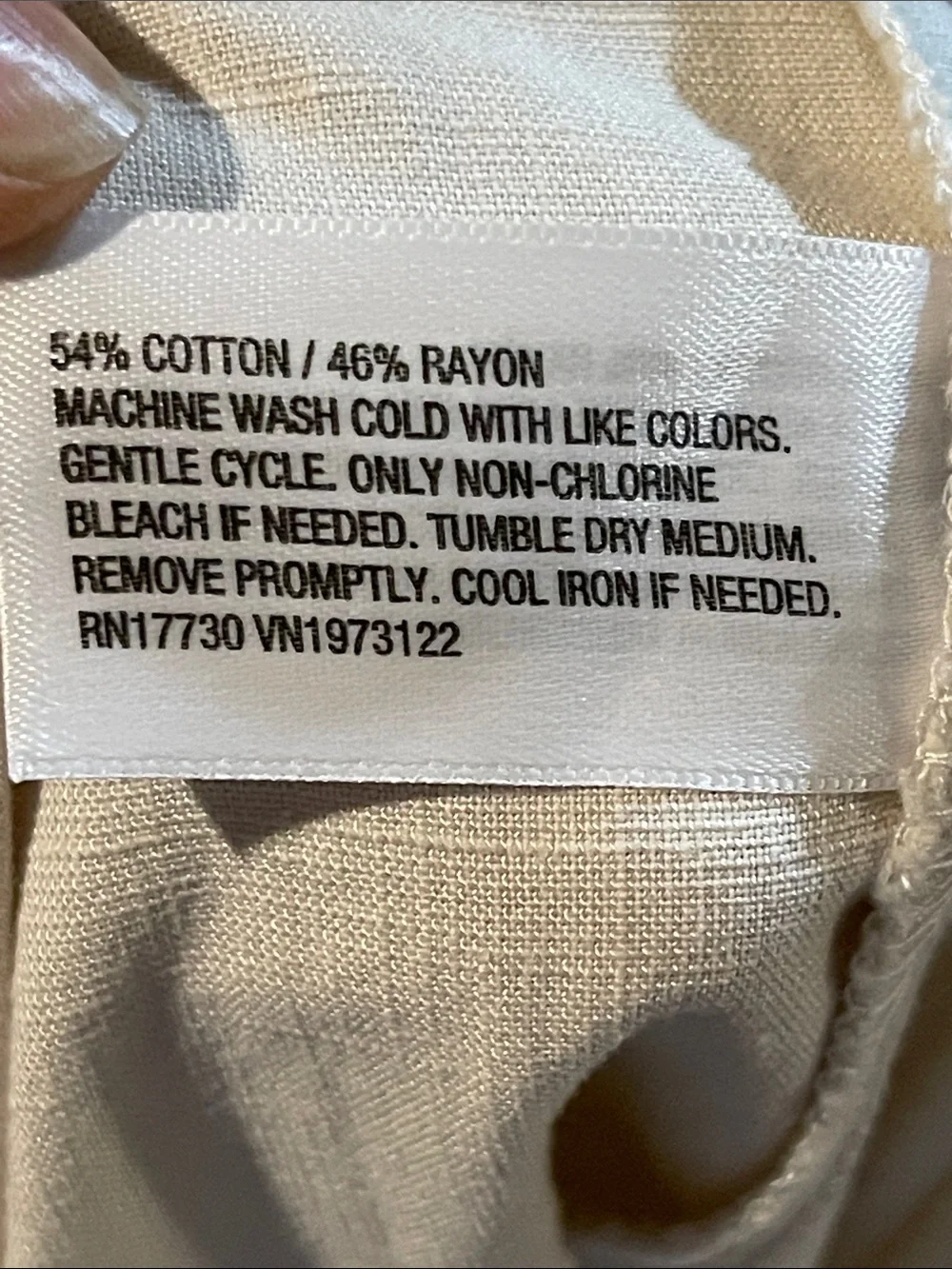 Ava & Viv Cream Button-Front Chino Maxi Skirt 3X NEW